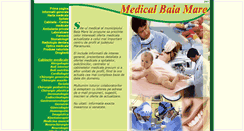 Desktop Screenshot of medicalbaiamare.ro