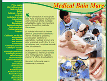 Tablet Screenshot of medicalbaiamare.ro